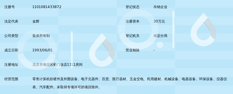 北京市宝利通电子设备公司